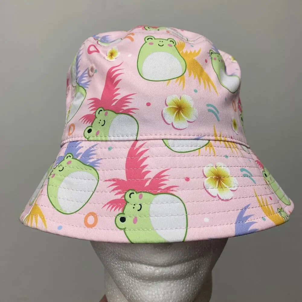 Wendy Frog Squishmallows Sun Bucket Hat Kids One Size Fits Most‎
